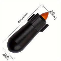 Mini Sealed Aluminum Waterproof Medicine Bottle for Outdoor Survival