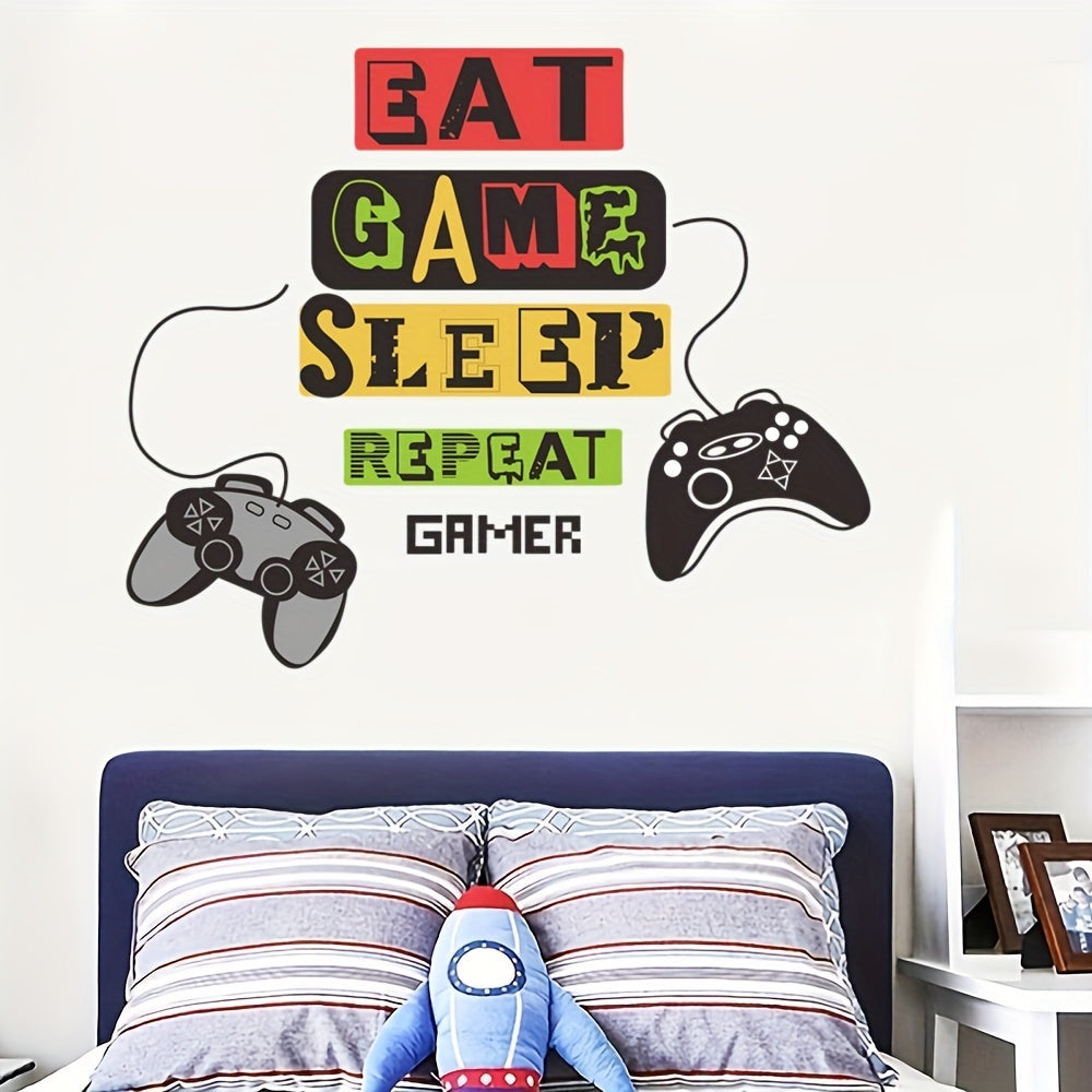 Gaming Wall Decals Vinyl Stickers for Room Decor