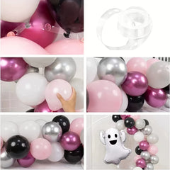 Halloween Balloon Garland Arch Kit with Skull Balloons