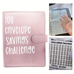 100 Envelope Challenge Binder Budget Planner
