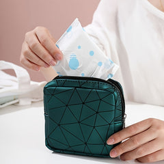 Portable Sanitary Napkin Storage Bag Large Capacity Waterproof Coin Purse