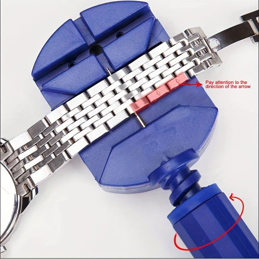 Watch Band Slit Strap Bracelet Chain Pin Remover Adjuster Tool Kit