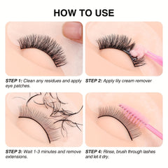 Gentle Eyelash Extension Remover, Salon-Grade Formula