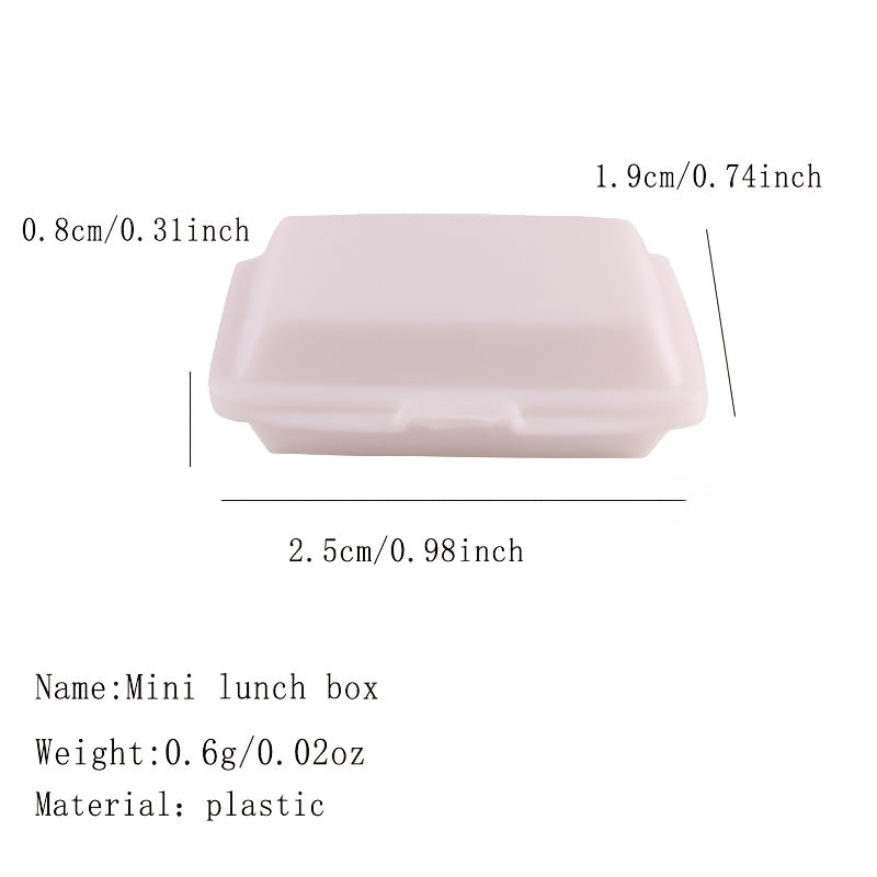Fast Food Container Doll House Doll Accessory Storage Case