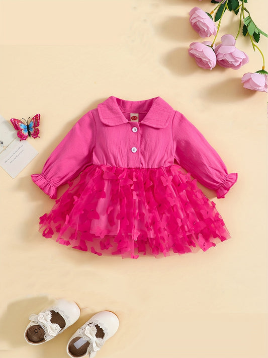 Mesh Baby Dress Party Princess Dress