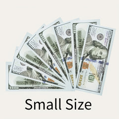 100pcs Realistic US Dollar Bills Film Props for Party Decorations