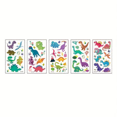 Realistic Dinosaur Tattoo Stickers - Semi Permanent Waterproof