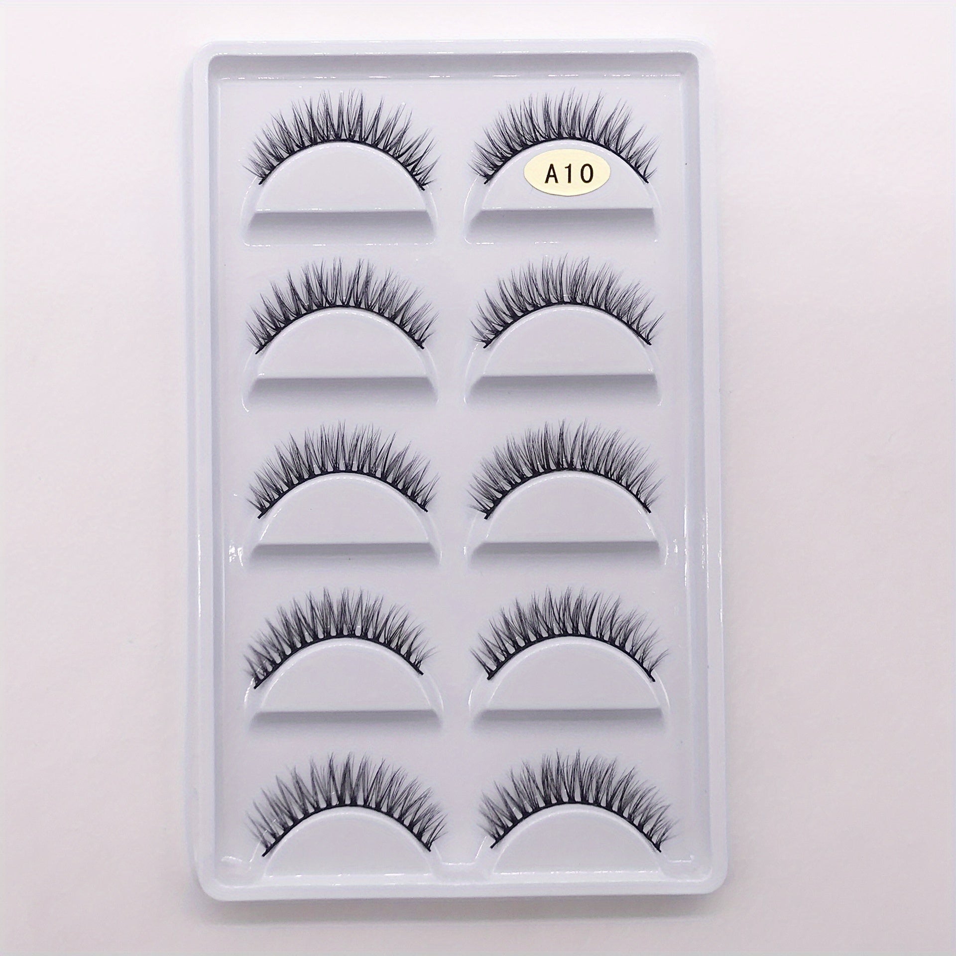 5 Pairs 3D Fluffy False Eyelashes Natural Volume Thick Makeup Lashes