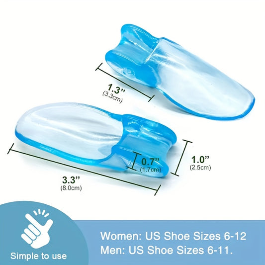Orthotics Silicone Gel Bunion Toe Braces Separator for Night Home Use
