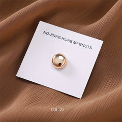 Macaroon Candy Hijab Magnetic Pins Frosted Strength Magnetic Buttons