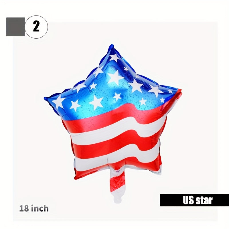 Independence Celebration US Flag Balloon Set