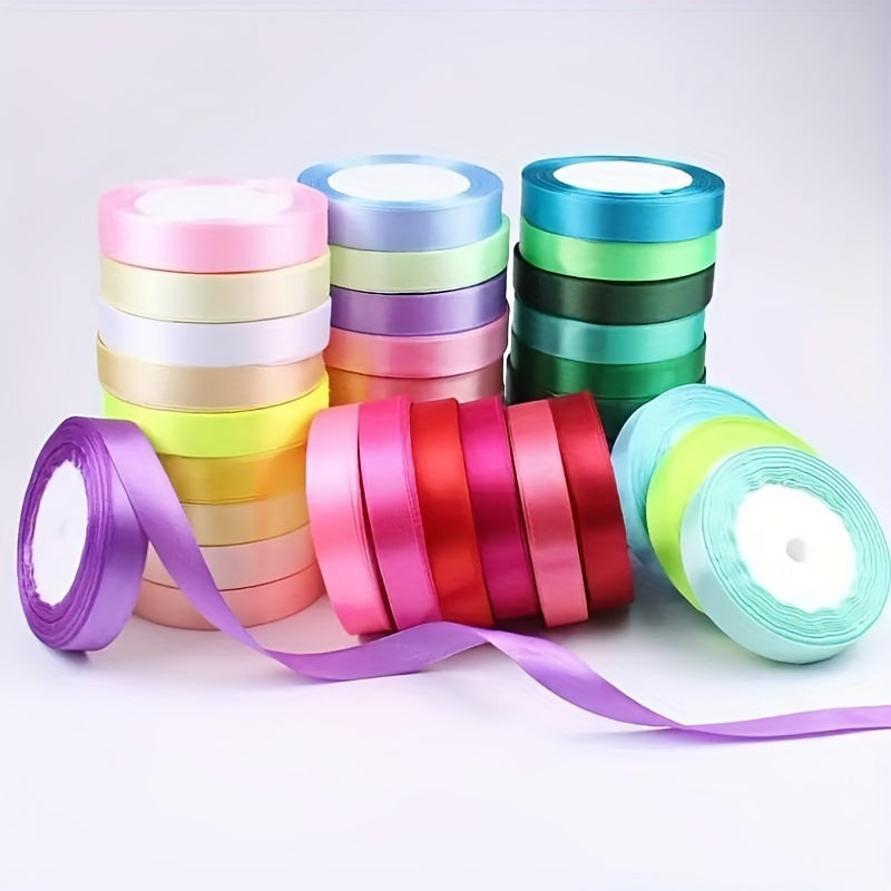25 Yard Roll Ribbon DIY Bow Ribbon Jewelry Headwear Accessories