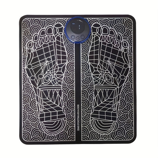 Portable Foot Massager Mat Intelligent Massage Pad Machine for Home Office