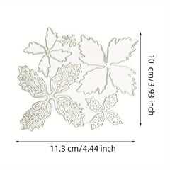 1pc 3D Christmas Flower Die Cut Embossing Mold DIY Materials