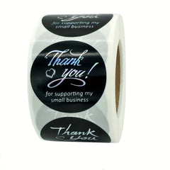 500pcs Thank You Sticker Sealing Sticker Self adhesive Label Roll Sticker