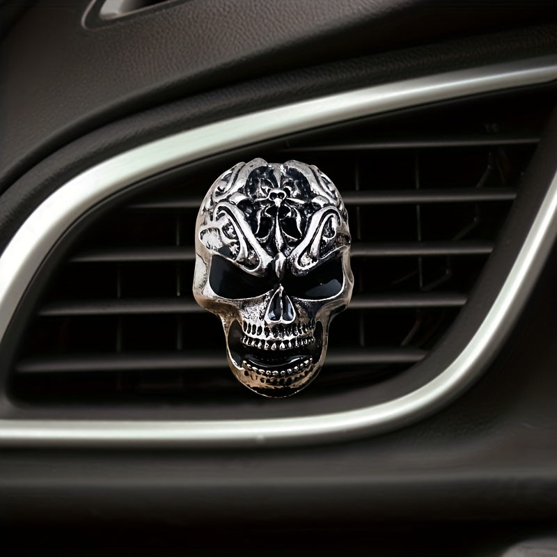 Skull Car Air Freshener Aromatherapy Clip Deodorant