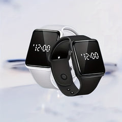 Square Men's Watch Luminous Large Screen