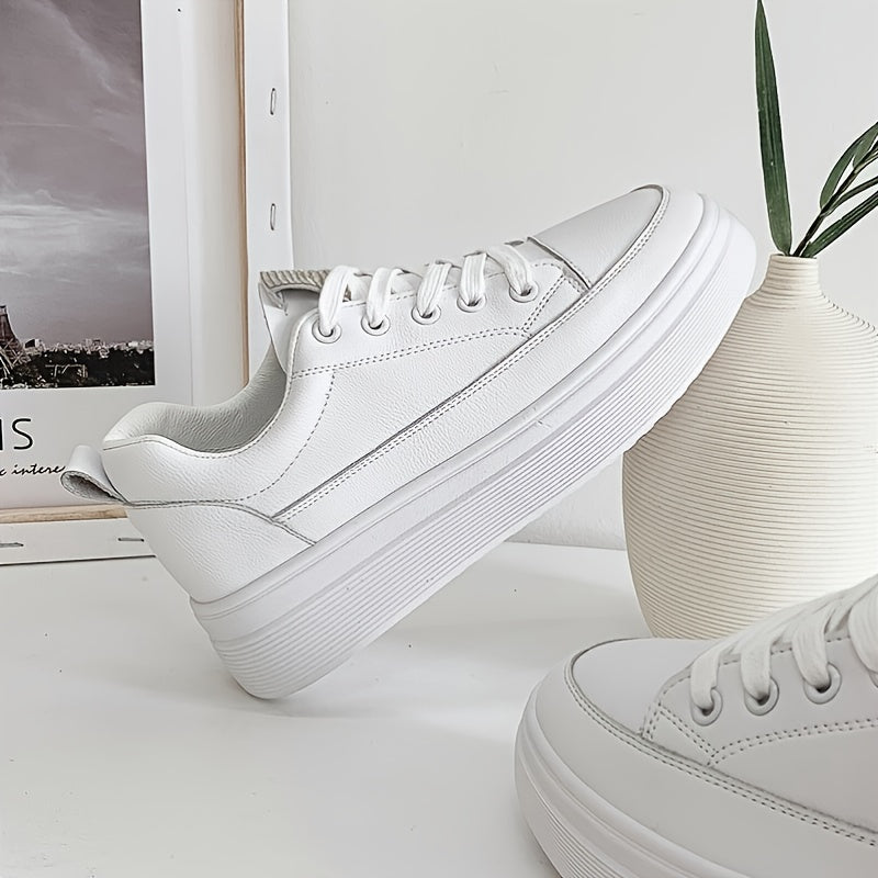 Women's Thick Sole Inner Heightening Casual Sneakers