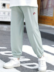 Insect Print Boys Casual Long Pants for Spring and Autumn Kids Clothing