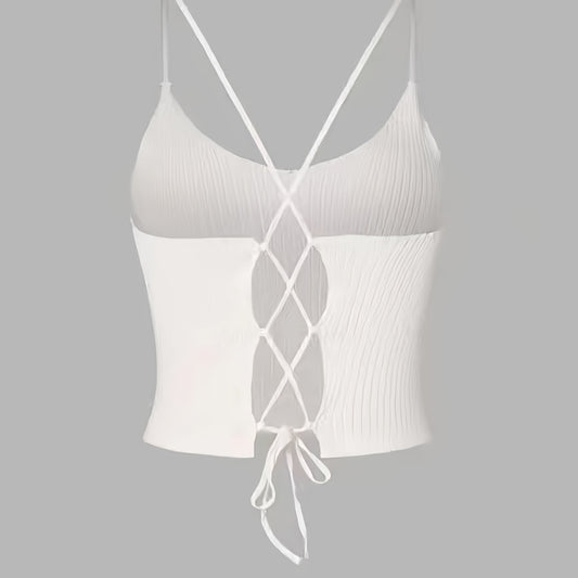 Backless Cami Top Sleeveless Casual Every Top