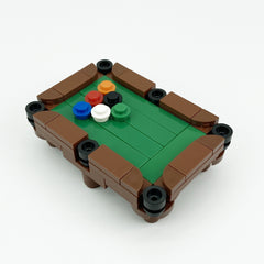 Mini Pool Table Building Blocks Toy Gift