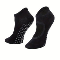 Backless Non-slip Yoga Socks with Grips for Pilates Barre
