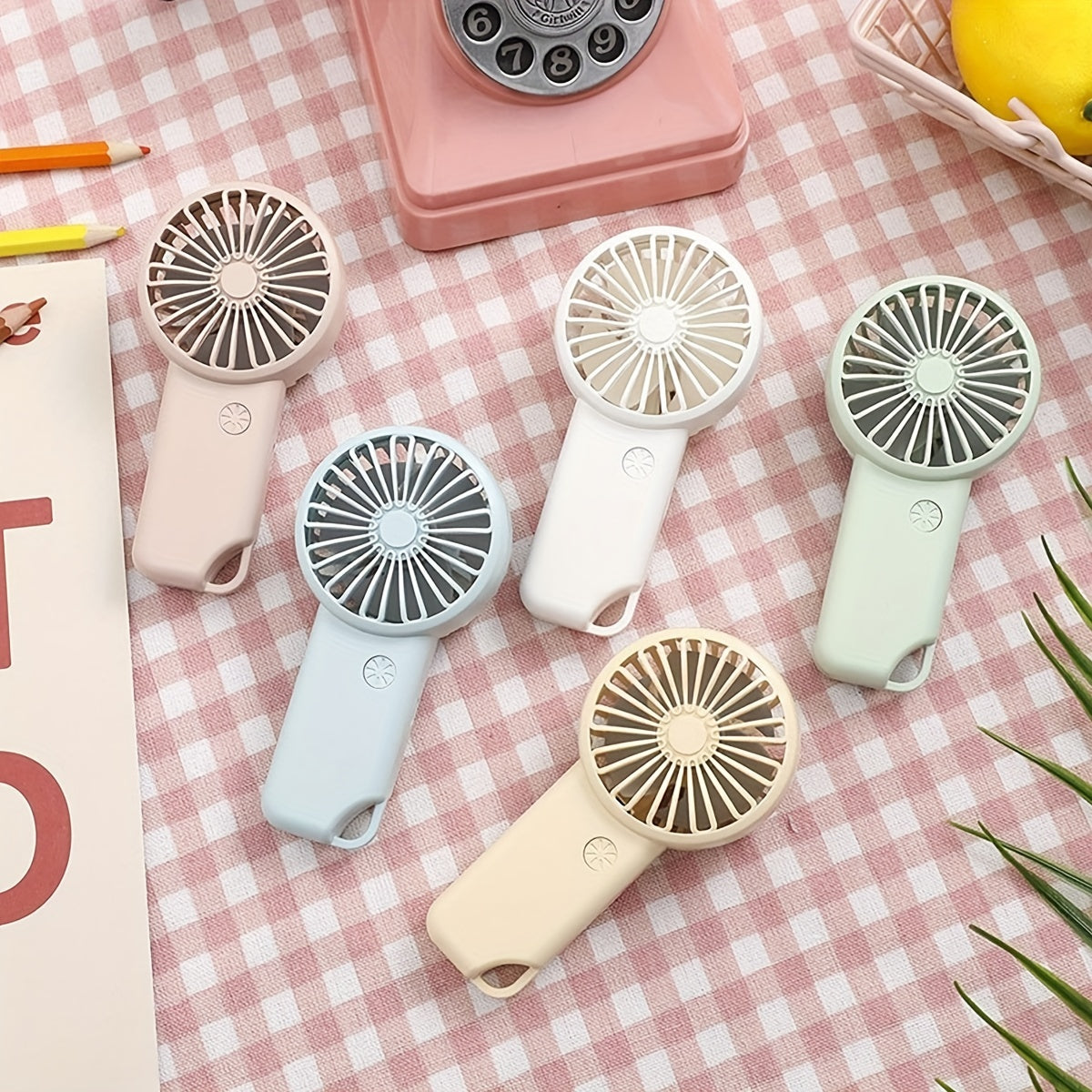 Handheld Mini Fan Pocket Portable USB Charging Mini Fan