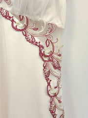Sexy Lace Slip Dress Deep V Back Bow Detail Women's Lingerie