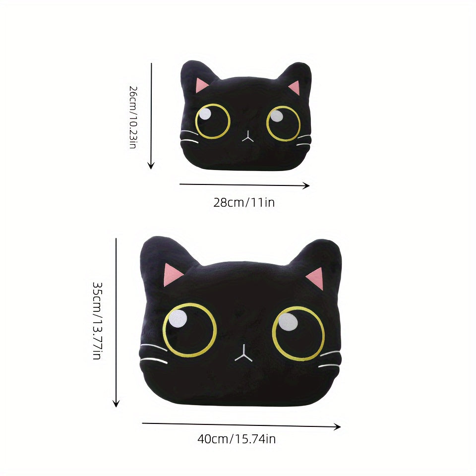 Car Cat Headrest Neck Pillow Cartoon Cushion Waist Neck Pillow