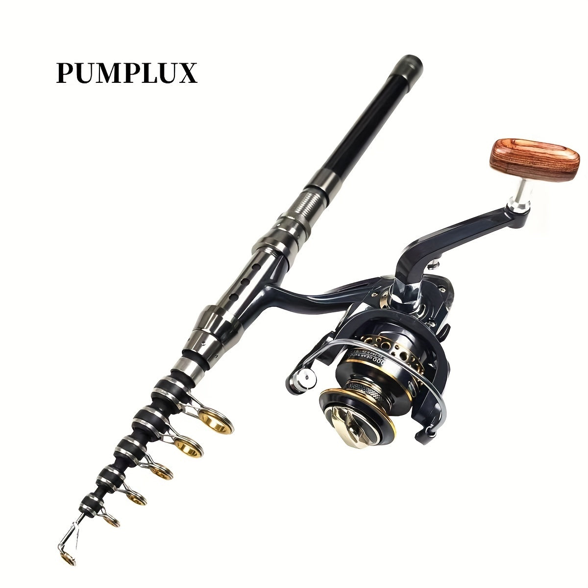 Carbon Telescopic Fishing Rod Lightweight Durable Casting Pole