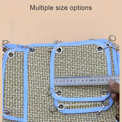 Rattan Hammock Bed for Small Animals with Sturdy Hook