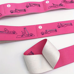 Yoga Stretching Belt Correcting Posture Elastic Pilates Resistance Band