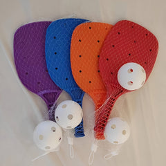 Pickleball Racket Set with Paddles and Balls