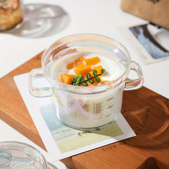 Glass Saucepan With Cover Heat resistant Glass Stovetop Pot And Pan With Lid