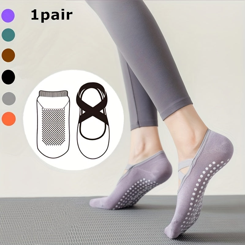 Non Slip Yoga Socks Women Comfortable Ballet Dance Sports Socks