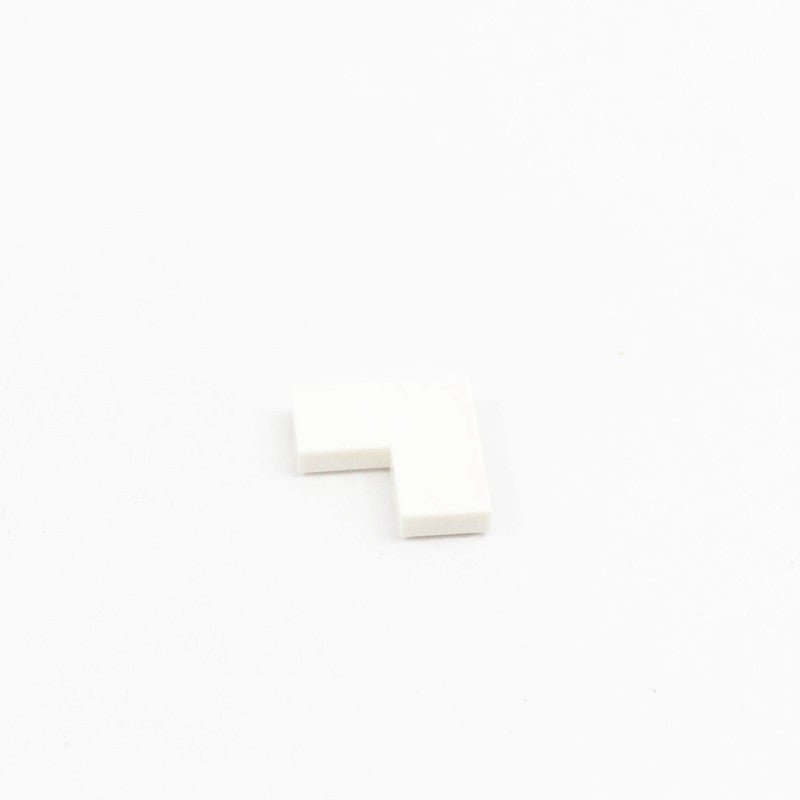 60pcs Brick Tile 2x2 Corner Thin 2 1 Dots Educational Building Blocks