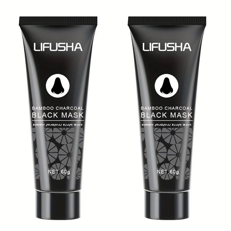 2pcs Bamboo Charcoal Peel Off Mask