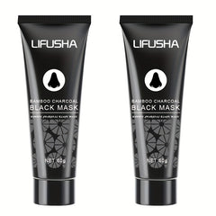 2pcs Bamboo Charcoal Peel Off Mask