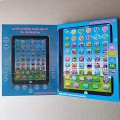 Kids Educational Tablet Touch & Voice Control English Vocabulary Nursery