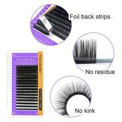 Eyelash Extensions Individual Lashes 0.10-0.12-0.15 C D Curling Mix 7-15mm
