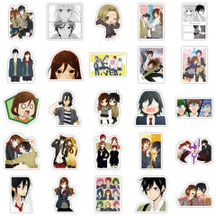 50pcs Anime Cartoon Decoration Stickers Self-adhesive Waterproof Stickers