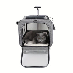 Spacious Pet Carrier Stroller For Dogs And Cats
