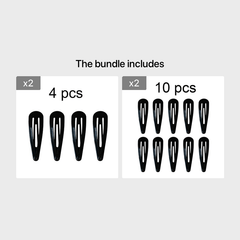 Hair Clips No Slip Metal Snap Clip Hair Accessories For Beach Daily