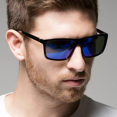Men's Retro Polarizer Sunglasses Large Frame Outdoor Driving