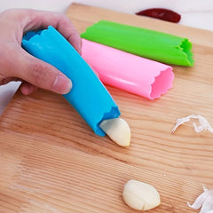 2pcs Silicone Garlic Roller Peeler - Manual Kitchen Gadget