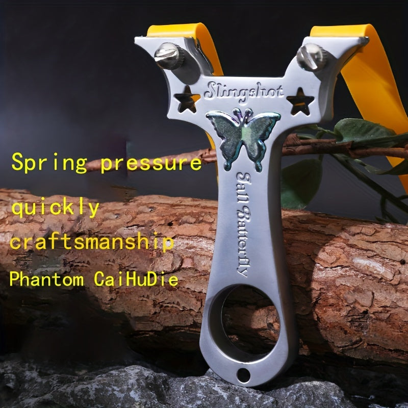 Professional Butterfly Pattern Slingshot for Shooting Practice