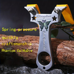 Professional Butterfly Pattern Slingshot for Shooting Practice