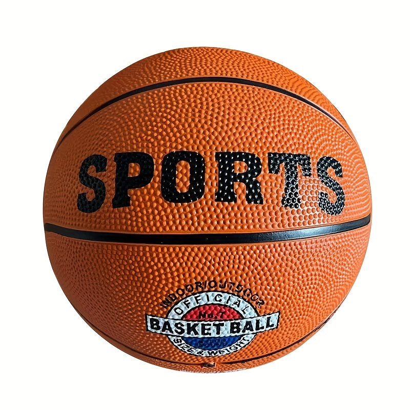 Rubber Ball No 7 Students' Basketball Training Camp Wear-resistant