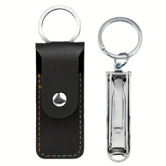 Portable Folding Nail Clipper Keychain Ultra thin Nail Clipper Trimmer