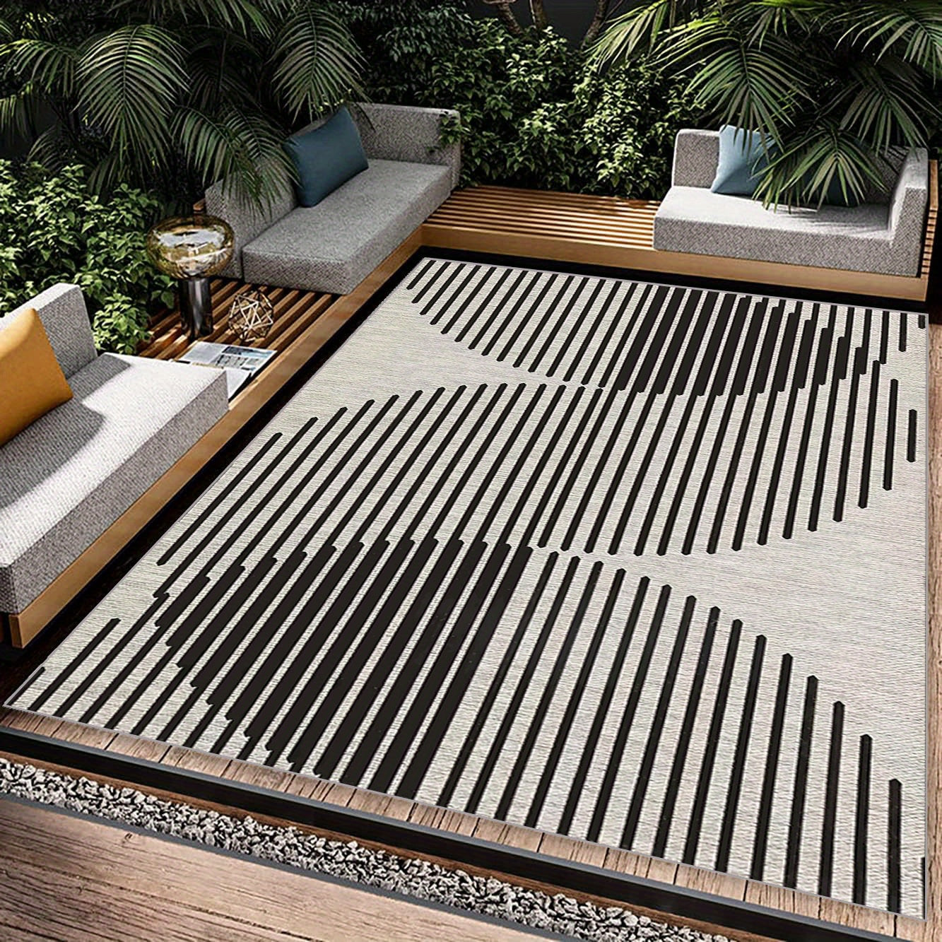 Soft Faux Sheepskin Floor Mat Easy-to-Clean Anti-Skid Throw Rug